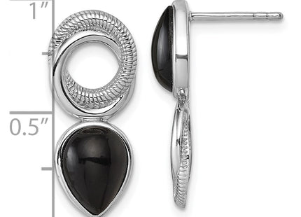 Sterling Silver Earrings Style QE18049 - Classique Jewelry Inc.