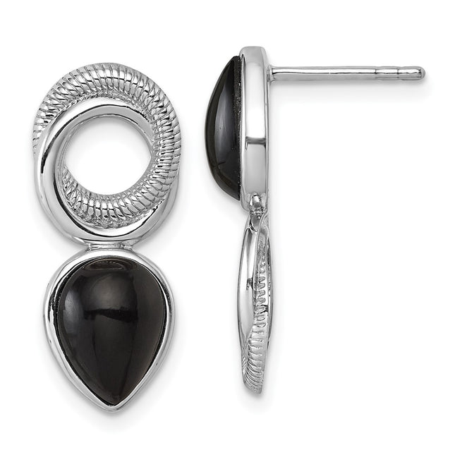 Sterling Silver Earrings Style QE18049 - Classique Jewelry Inc.