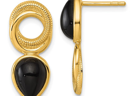 Sterling Silver Earrings Style QE18049GP - Classique Jewelry Inc.