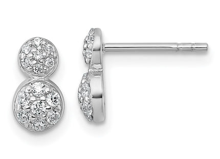 Sterling Silver Earrings Style QE18052 - Classique Jewelry Inc.