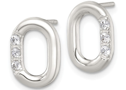 Sterling Silver Earrings Style QE18057 - Classique Jewelry Inc.