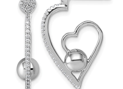 Sterling Silver Earrings Style QE18059 - Classique Jewelry Inc.