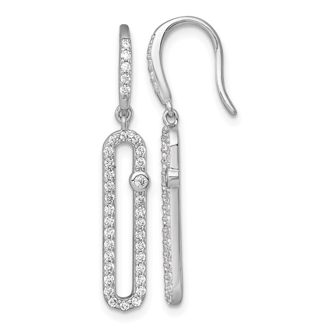 Sterling Silver Earrings Style QE18060 - Classique Jewelry Inc.