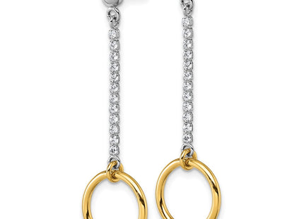 Sterling Silver Earrings Style QE18063 - Classique Jewelry Inc.