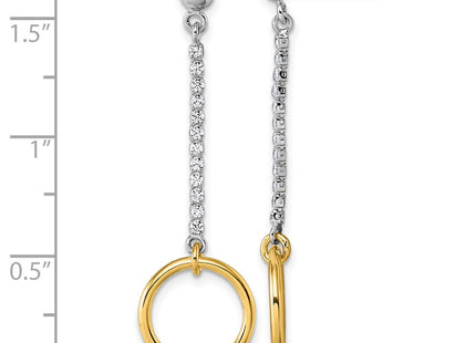 Sterling Silver Earrings Style QE18063 - Classique Jewelry Inc.