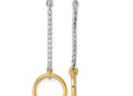 Sterling Silver Earrings Style QE18063 - Classique Jewelry Inc.