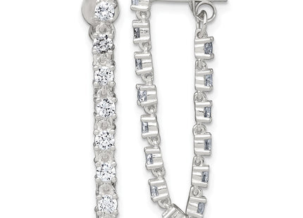 Sterling Silver Earrings Style QE18066 - Classique Jewelry Inc.