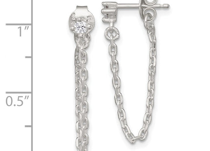 Sterling Silver Earrings Style QE18067 - Classique Jewelry Inc.