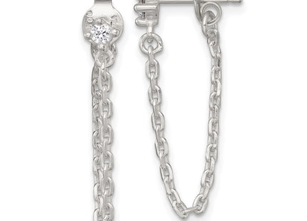 Sterling Silver Earrings Style QE18067 - Classique Jewelry Inc.