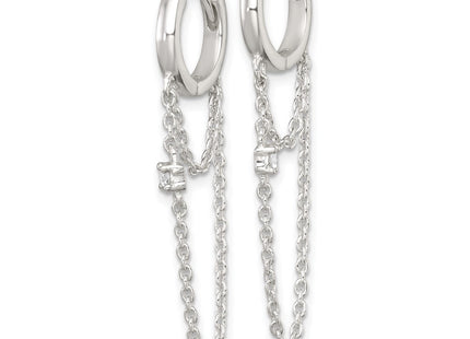 Sterling Silver Earrings Style QE18068 - Classique Jewelry Inc.