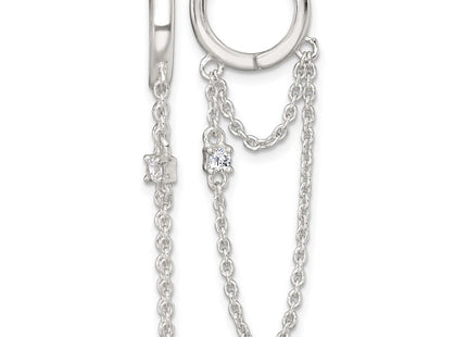 Sterling Silver Earrings Style QE18068 - Classique Jewelry Inc.