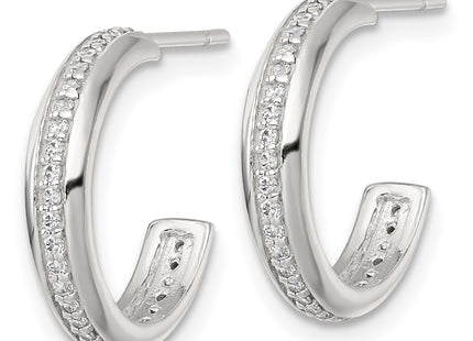 Sterling Silver Earrings Style QE18075 - Classique Jewelry Inc.