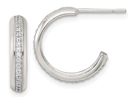 Sterling Silver Earrings Style QE18075 - Classique Jewelry Inc.