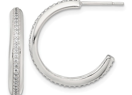 Sterling Silver Earrings Style QE18076 - Classique Jewelry Inc.