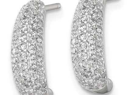 Sterling Silver Earrings Style QE18078 - Classique Jewelry Inc.