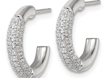 Sterling Silver Earrings Style QE18079 - Classique Jewelry Inc.