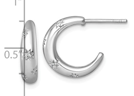 Sterling Silver Earrings Style QE18080 - Classique Jewelry Inc.