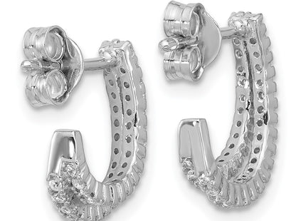 Sterling Silver Earrings Style QE18084 - Classique Jewelry Inc.