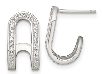 Sterling Silver Earrings Style QE18085 - Classique Jewelry Inc.