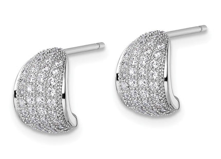 Sterling Silver Earrings Style QE18086 - Classique Jewelry Inc.