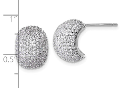 Sterling Silver Earrings Style QE18087 - Classique Jewelry Inc.