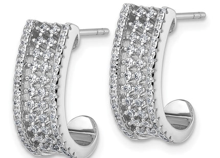 Sterling Silver Earrings Style QE18089 - Classique Jewelry Inc.