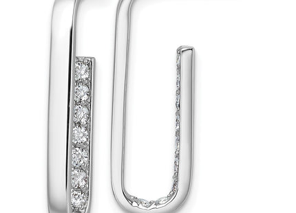 Sterling Silver Earrings Style QE18101 - Classique Jewelry Inc.