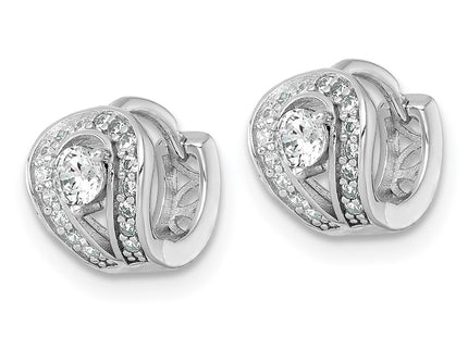 Sterling Silver Earrings Style QE18103 - Classique Jewelry Inc.
