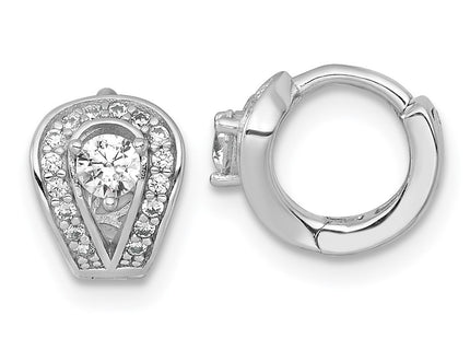 Sterling Silver Earrings Style QE18103 - Classique Jewelry Inc.