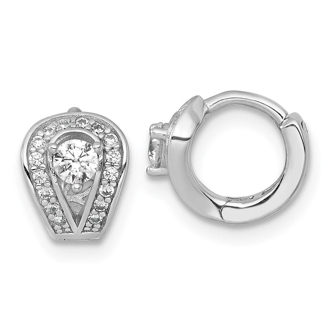 Sterling Silver Earrings Style QE18103 - Classique Jewelry Inc.