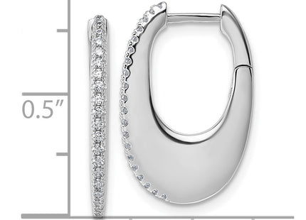 Sterling Silver Earrings Style QE18104 - Classique Jewelry Inc.