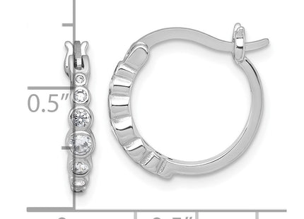 Sterling Silver Earrings Style QE18108 - Classique Jewelry Inc.