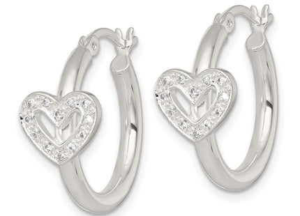 Sterling Silver Earrings Style QE18109 - Classique Jewelry Inc.