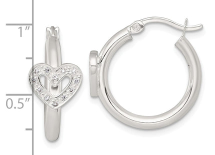 Sterling Silver Earrings Style QE18109 - Classique Jewelry Inc.