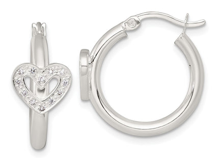 Sterling Silver Earrings Style QE18109 - Classique Jewelry Inc.