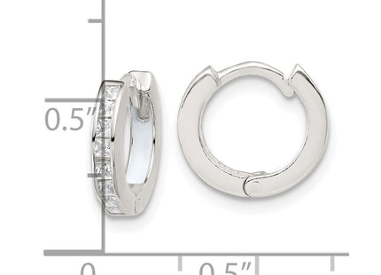 Sterling Silver Earrings Style QE18111 - Classique Jewelry Inc.