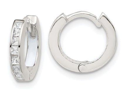 Sterling Silver Earrings Style QE18111 - Classique Jewelry Inc.