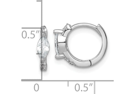 Sterling Silver Earrings Style QE18113 - Classique Jewelry Inc.