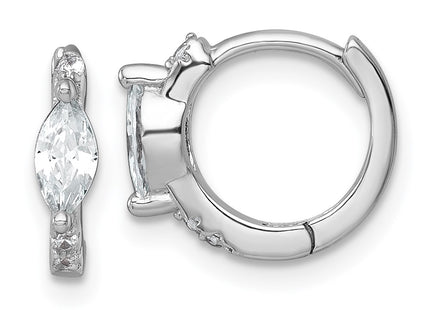 Sterling Silver Earrings Style QE18113 - Classique Jewelry Inc.