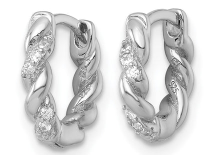 Sterling Silver Earrings Style QE18114 - Classique Jewelry Inc.