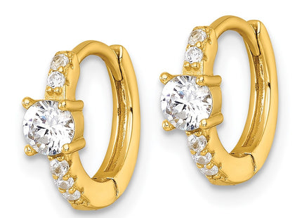 Sterling Silver Earrings Style QE18115GP - Classique Jewelry Inc.