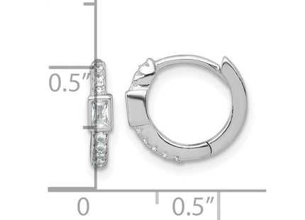 Sterling Silver Earrings Style QE18116 - Classique Jewelry Inc.
