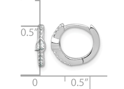 Sterling Silver Earrings Style QE18118 - Classique Jewelry Inc.