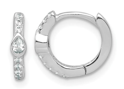 Sterling Silver Earrings Style QE18118 - Classique Jewelry Inc.