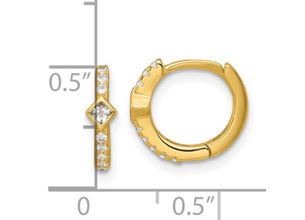 Sterling Silver Earrings Style QE18119GP - Classique Jewelry Inc.