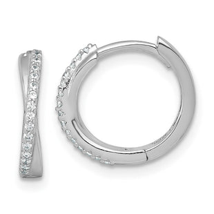 Sterling Silver Earrings Style QE18123 - Classique Jewelry Inc.