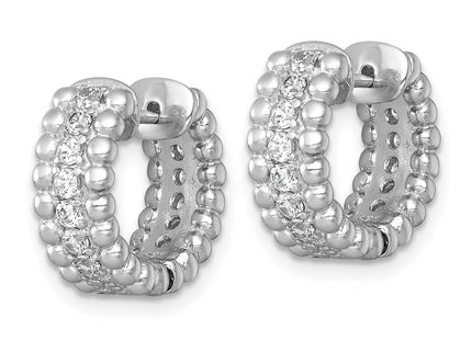 Sterling Silver Earrings Style QE18126 - Classique Jewelry Inc.