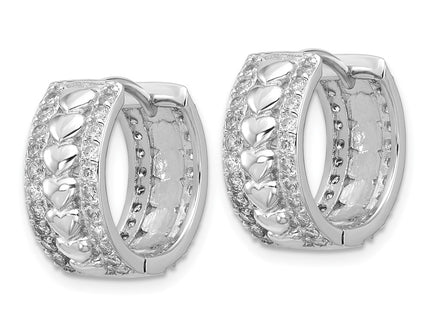 Sterling Silver Earrings Style QE18127 - Classique Jewelry Inc.