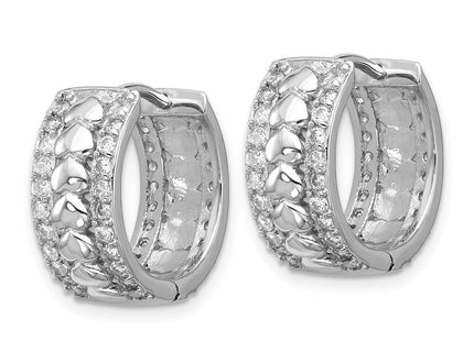 Sterling Silver Earrings Style QE18127 - Classique Jewelry Inc.