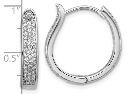 Sterling Silver Earrings Style QE18128 - Classique Jewelry Inc.